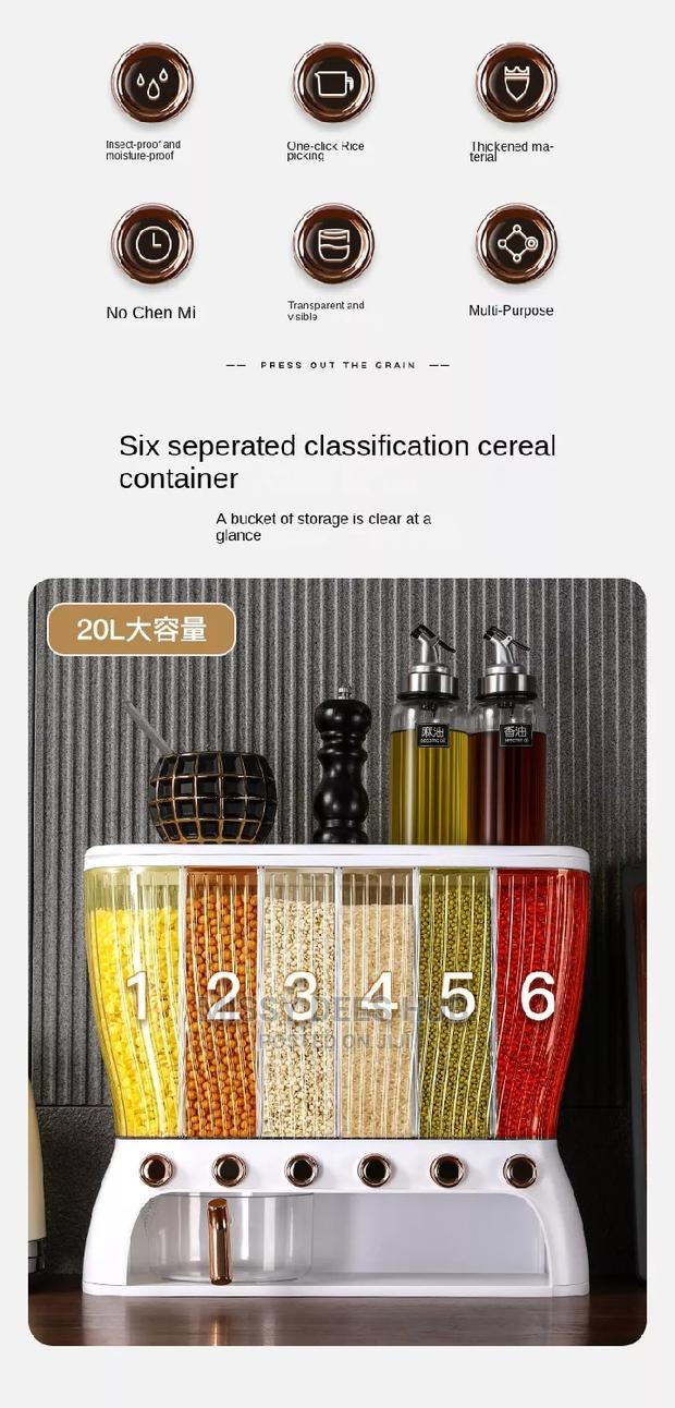 6-Grid Cereal Dispenser · Photo 6