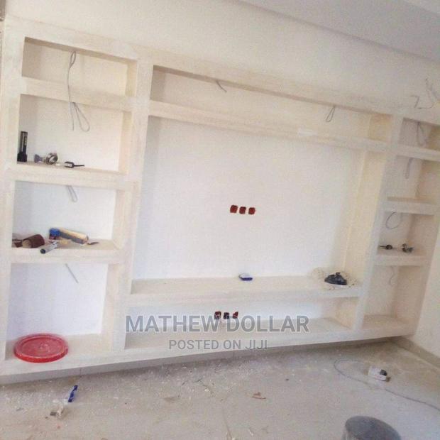 Pop Ceilings, Paintings Wall Skimming, TV Stand Decor · Photo 4