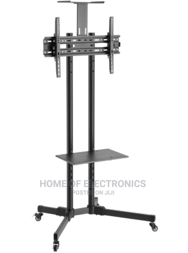 (32-70)Movable Mobile TV Trolley Stand + Wheels. · Photo 1