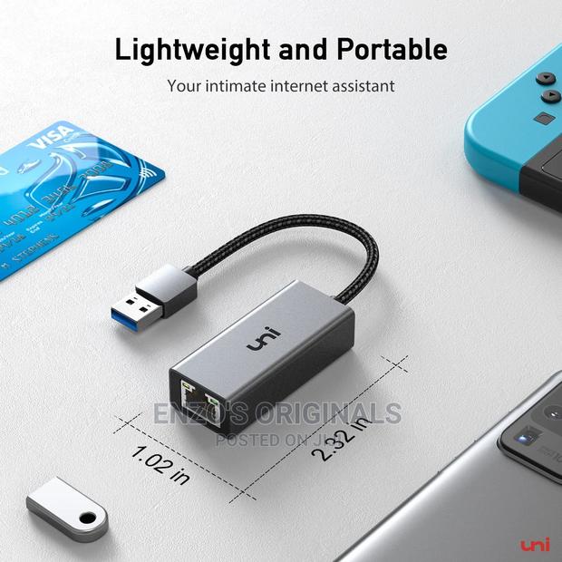 Usb 3.0 To Rj45 Gigabit Network Ethernet Premium Quality · Photo 5