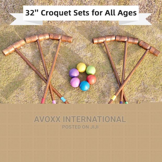 Pointyard 32inchs Six Player Croquet Set, Regulation · Photo 4
