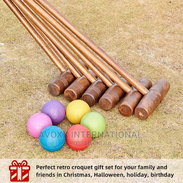 Pointyard 32inchs Six Player Croquet Set, Regulation · Photo 5