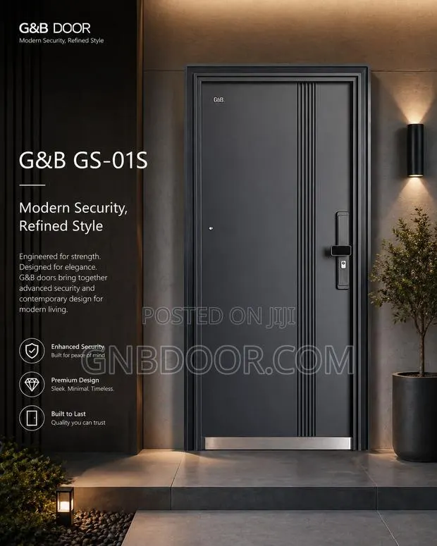 Gs-01s Upgrade Design Security Door Metal Door Turkey · Photo 1
