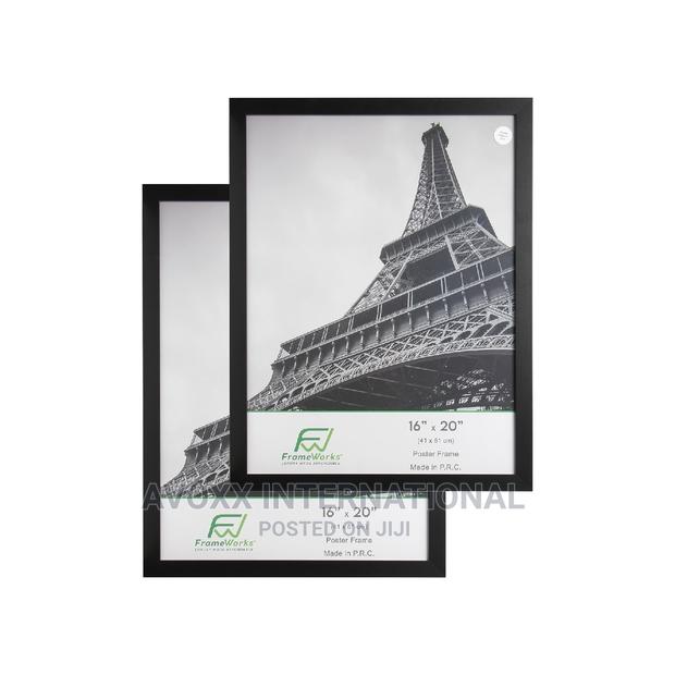 16"X20" MDF Wood Multi-Pack Back-Loading Poster Frames 2 PCS · Photo 6