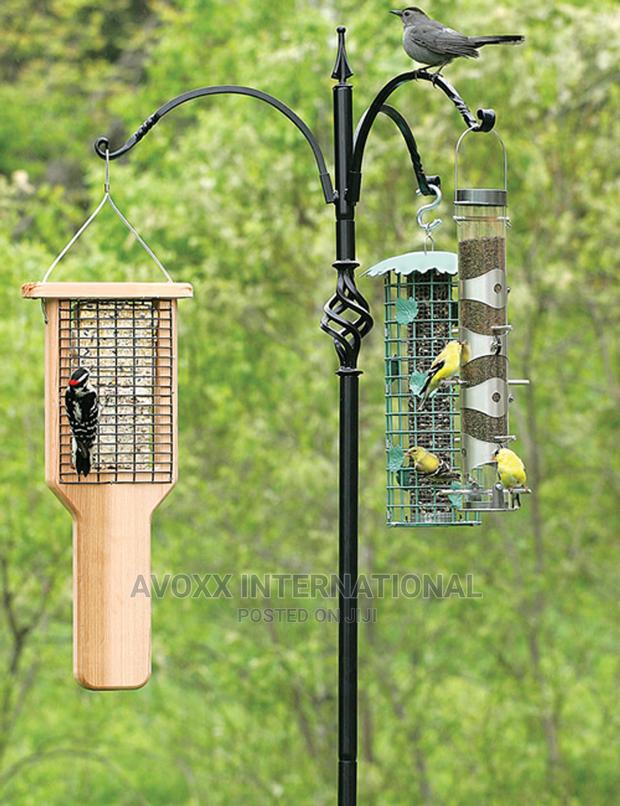 Erva Super Tall Trio Bird Feeder Decorative Pole System · Photo 1