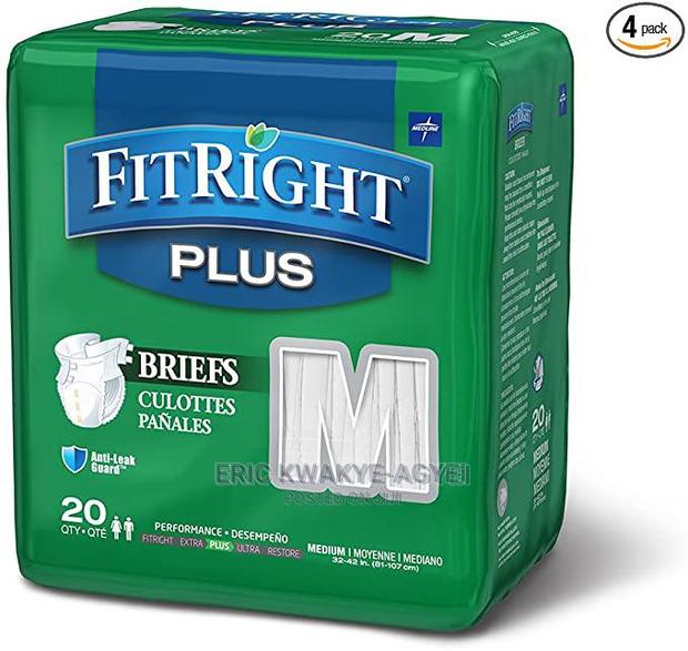 Medline Fitright Plus Adult Diapers, · Photo 2