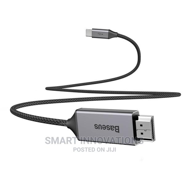 Baseus USB-C to HDMI Cable, , 1m (Black) · Photo 1