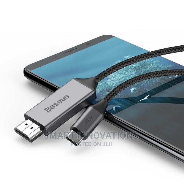 Baseus USB-C to HDMI Cable, , 1m (Black) · Photo 6