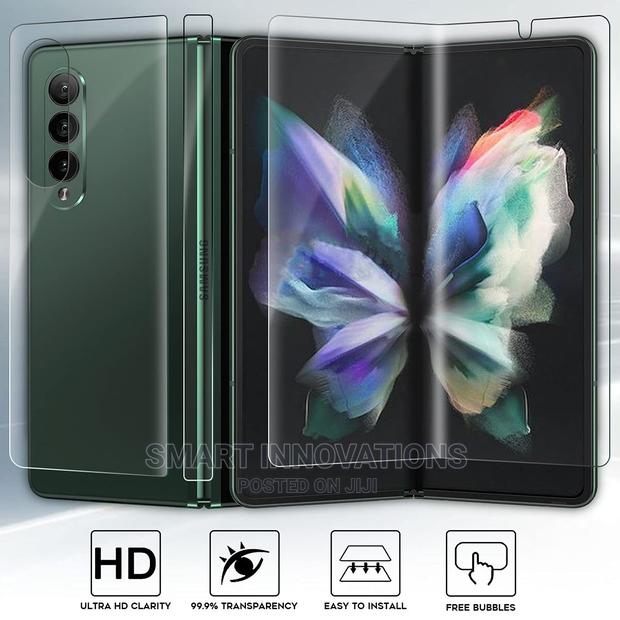 Galaxy Z Fold 6 | 5 Full Coverage Tpu Screen Protector · Photo 6