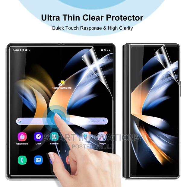 Galaxy Z Fold 6 | 5 Full Coverage Tpu Screen Protector · Photo 3