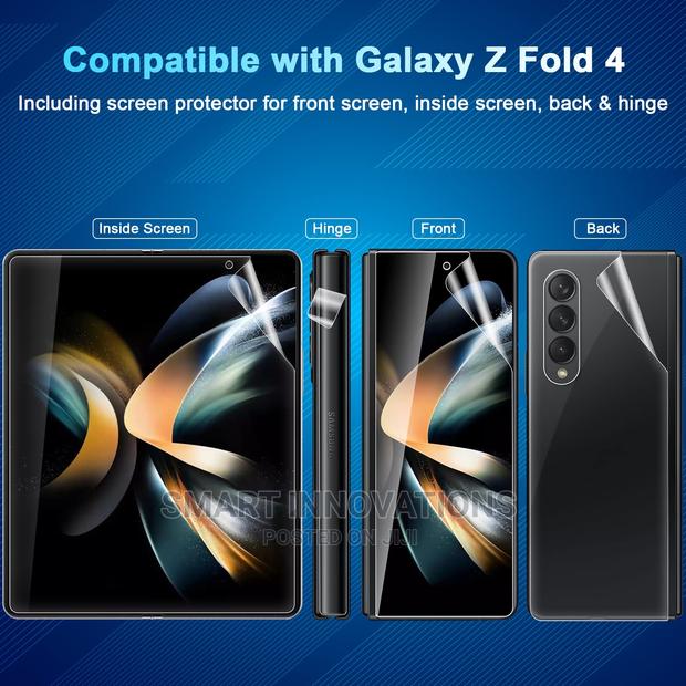 Galaxy Z Fold 6 | 5 Full Coverage Tpu Screen Protector · Photo 1