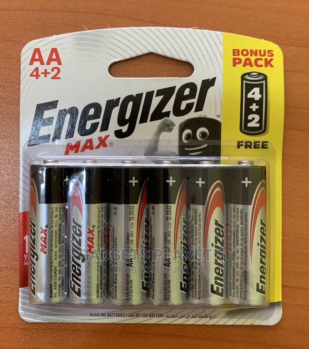 2A AA Energizer Max Battery | 4+2pcs · Photo 1