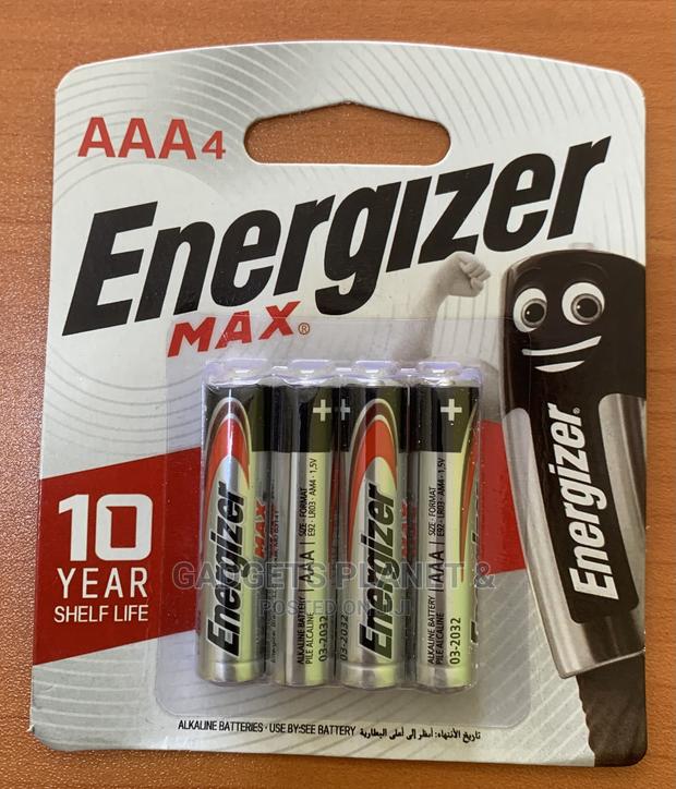 3A AAA Energizer Max - 4pcs · Photo 1