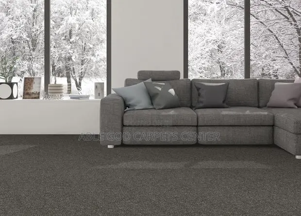 Grey Woolen Carpet for Living Room and Bedroom · Photo 1