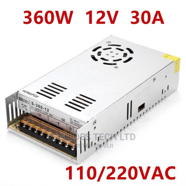 12V 30A CCTV Power Supply Without Case · Photo 1