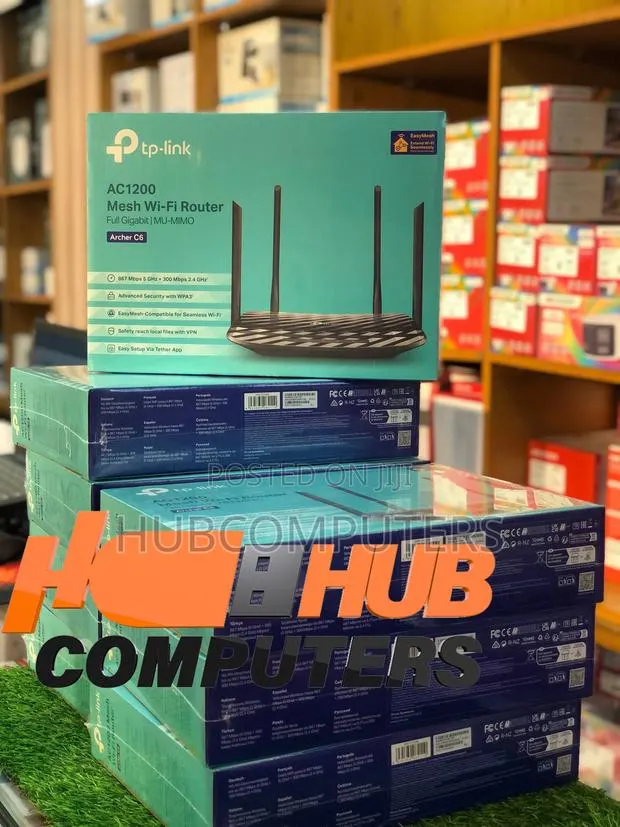 TP-Link Archer C6 AC1200 MU-MIMO Mesh Gigabit Wi-Fi Router · Photo 1