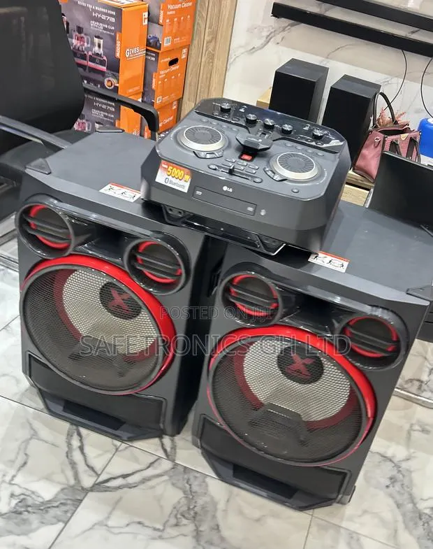 Reliable Electric Black Lg Ck99 Mini Audio Bluetooth 5000 Watts · Photo 1