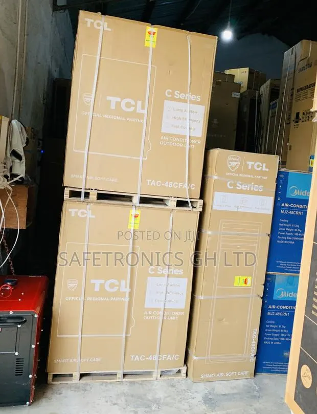 Ultra Modern White TCL 5.0hp R410 Floor Standing Air Condition · Photo 1