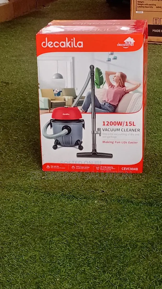 Decakila Compact Vacuum Cleaner – Easy Storage · Photo 1