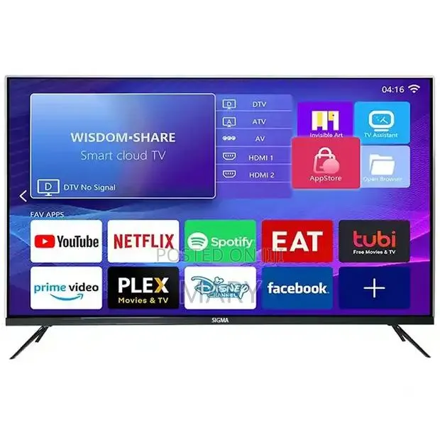 Sigma 55" Inches 4k UHD Smart TV · Photo 1