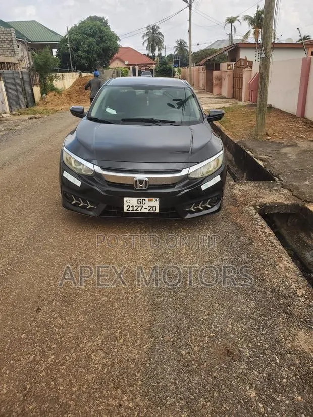 Honda Civic LX 4dr Sedan (2.0L 4cyl) 2016 Gray · Photo 1