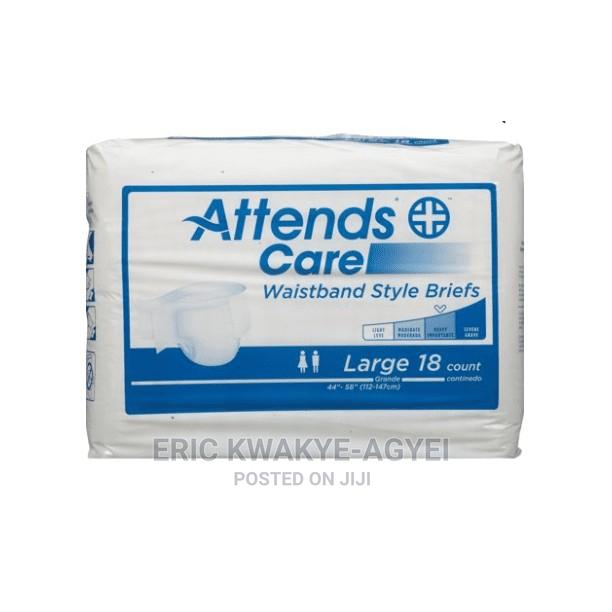 Attends Care Waistband Style Briefs Large, · Photo 1
