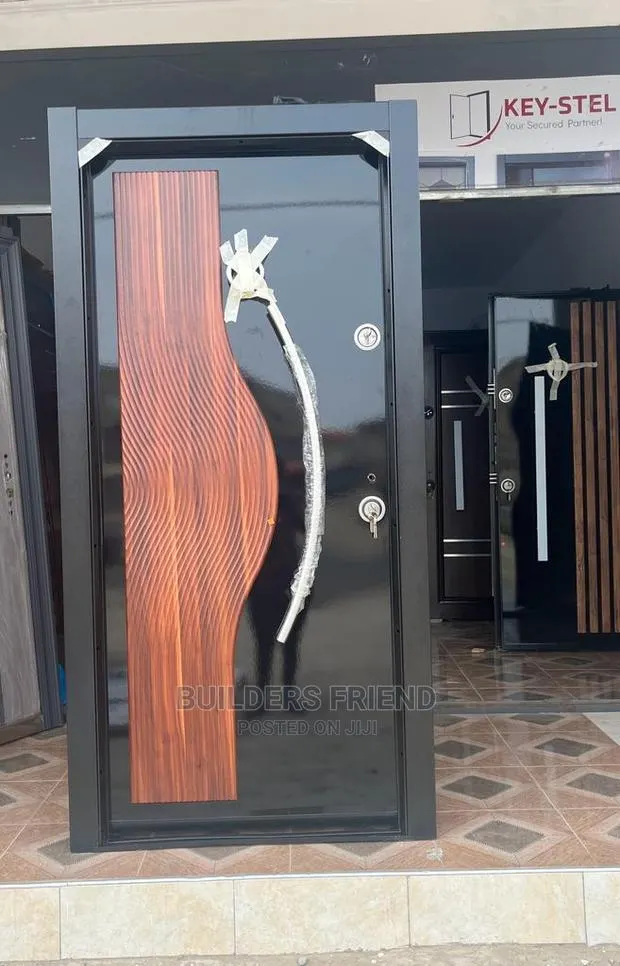 Turkish Single Double Lock Heavyduty Security Door+Accessory · Photo 1