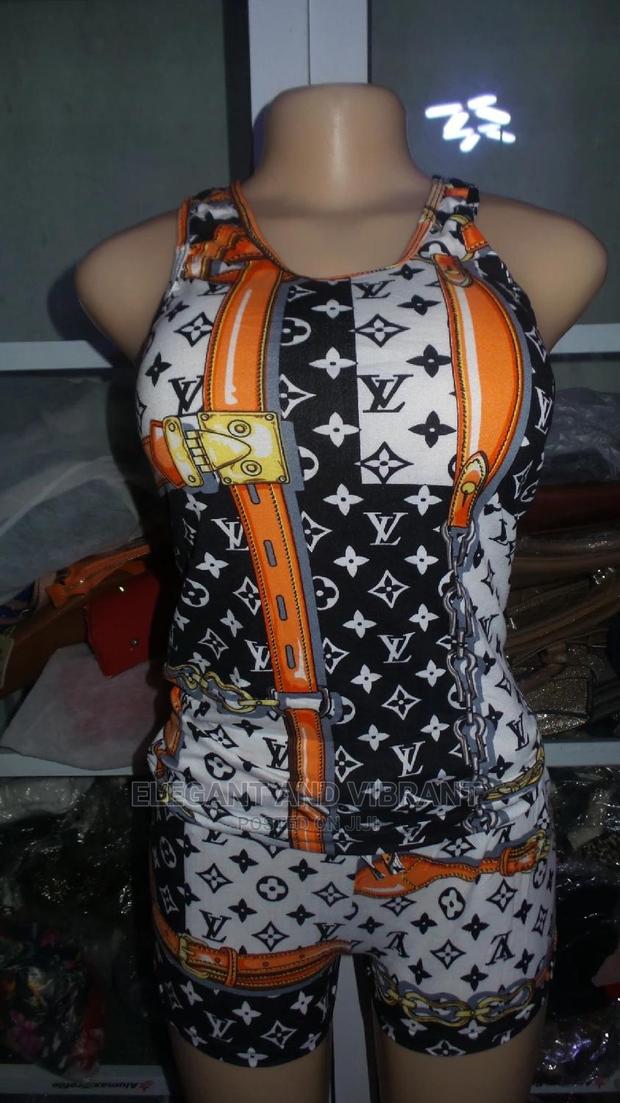 Beautiful Designer Ladies Set Of Two Shorts And Top · Photo 1