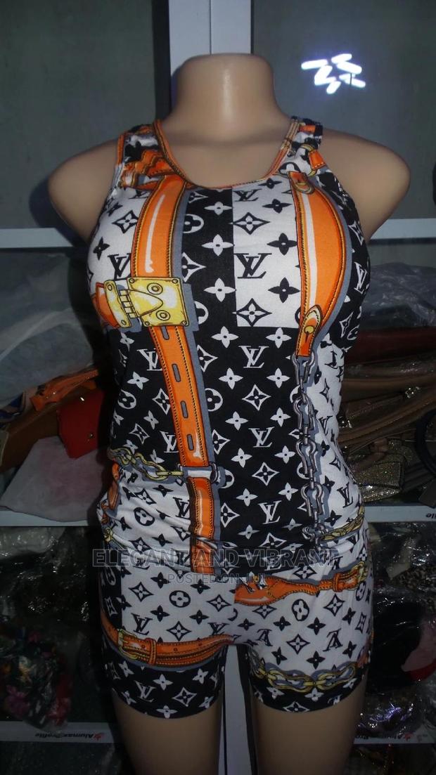 Beautiful Designer Ladies Set Of Two Shorts And Top · Photo 2