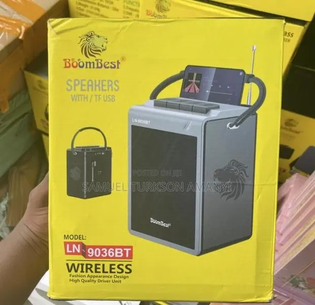 Boombest Ln-9036bt Wireless Bluetooth Speaker · Photo 1