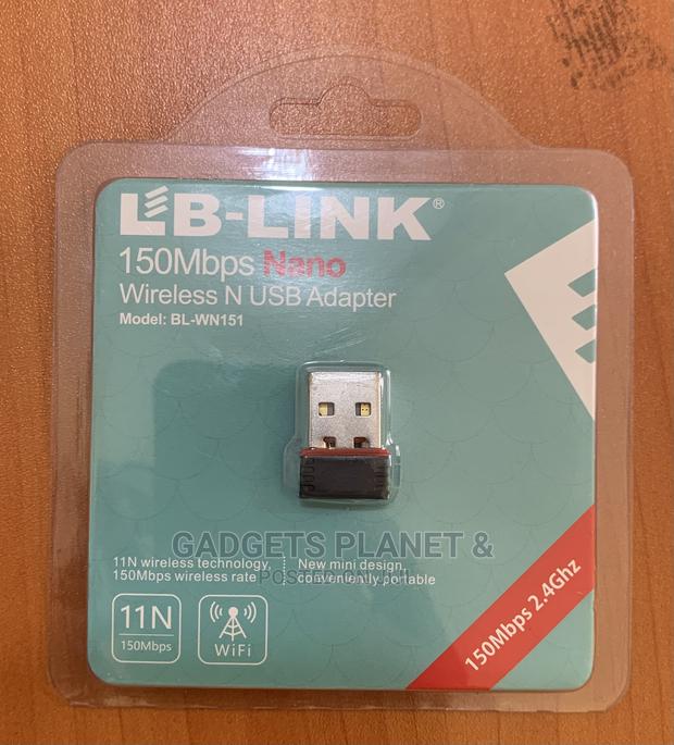 LB-LINK 150mbps Nano Wireless N USB Adapter Model: BL-WN151 · Photo 1