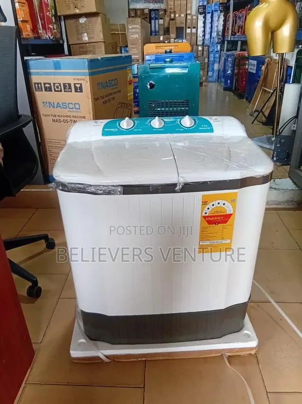 Nasco 5kg Washer – Efficient Washing and Spinning · Photo 1
