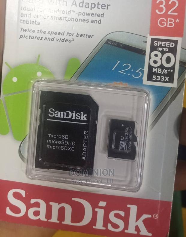 Sandisk 32gb Memory Card · Photo 1