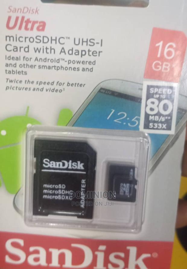 Sandisk 16gb Memory Card · Photo 1