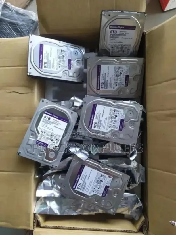 8tb Wd Purple Surveillance HDD Sata 3.5" · Photo 1