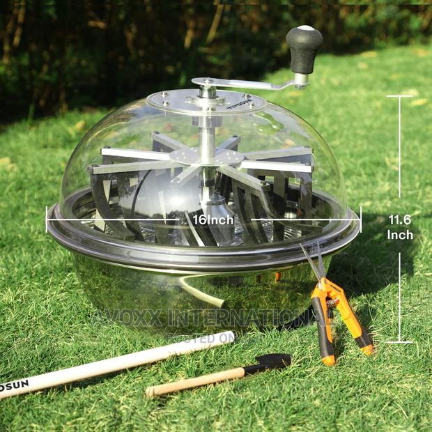 VIVOSUN 16 Inch Bud Leaf Bowl Trimmer- Clear Visibility Dome · Photo 2