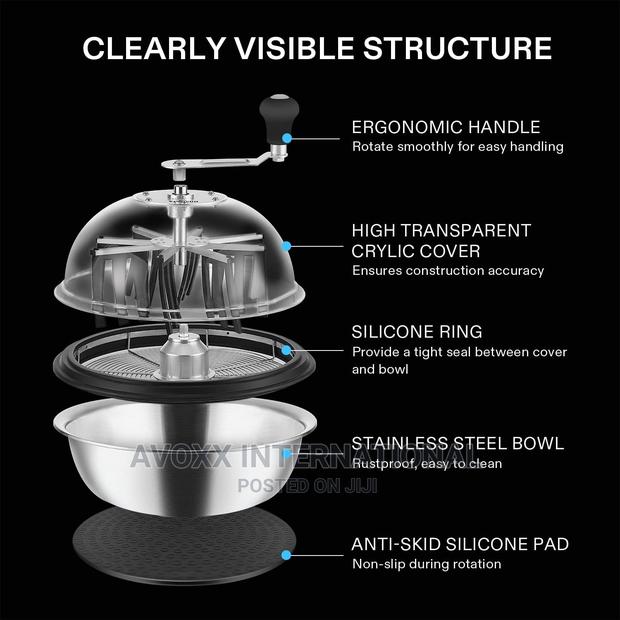 VIVOSUN 16 Inch Bud Leaf Bowl Trimmer- Clear Visibility Dome · Photo 3