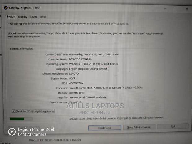 Laptop Lenovo Y70 8GB Intel Core I5 HDD+SSD 1.5T · Photo 8