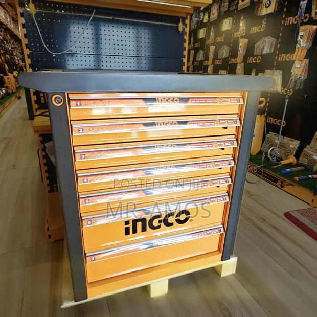 396 Pieces Tool Chest Set With 850Nm Impact Wrench - HTCS283962 · Photo 1
