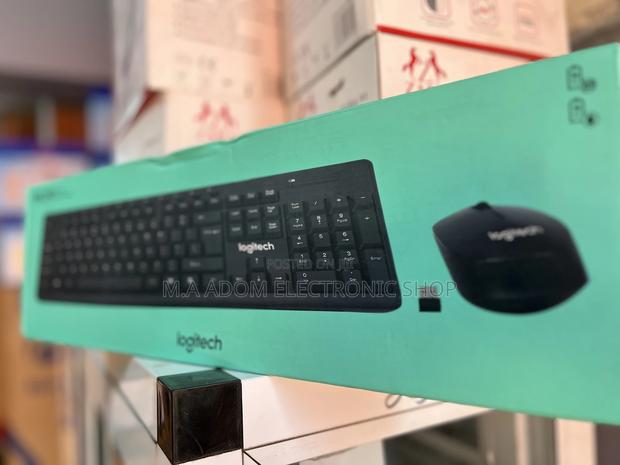 Mk290 Logitech Combo Wire Keyboard Mouse · Photo 1