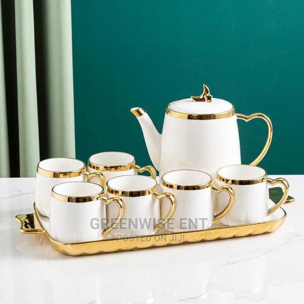 Creative Ceramic Suit. 7 Set Luxury Tea Jug · Photo 1