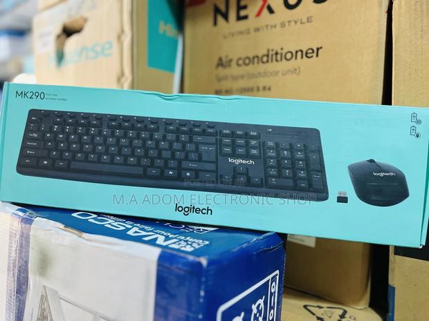 2.4hz Wireless Mk290 Logitech Keyboard Mouse · Photo 1