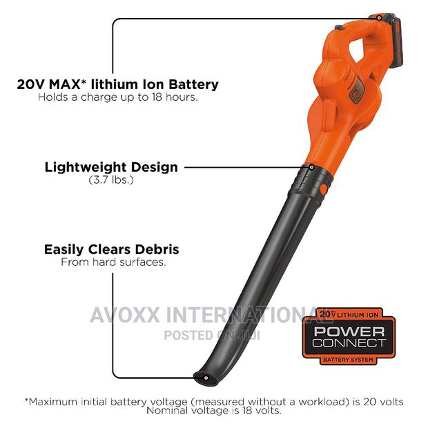 BLACK+DECKER 20V MAX* Cordless Sweeper (LSW221), Pack Of 1 · Photo 2