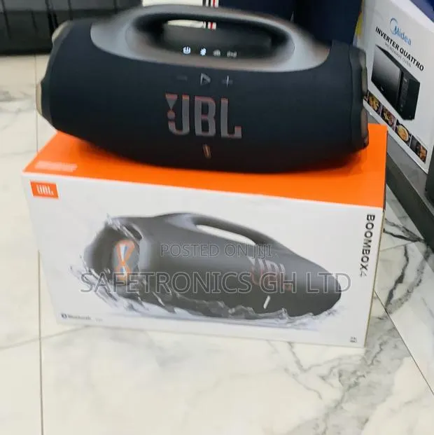Sound-Sphere Black JBL Boombox 4 Speaker · Photo 1