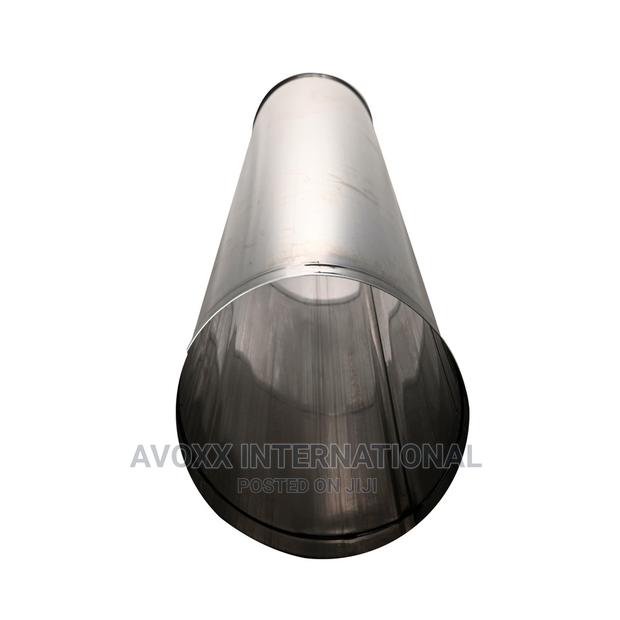Duravent 6'' X 48'' Durablack Stainless Steel Stovepipe · Photo 1
