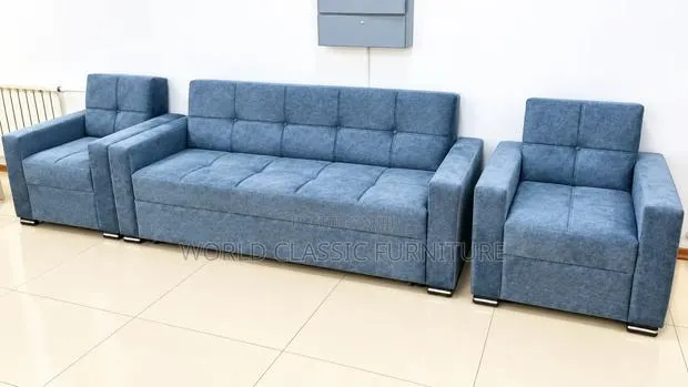 Modern Luxury Grey Sofa Set for Sale · Photo 1