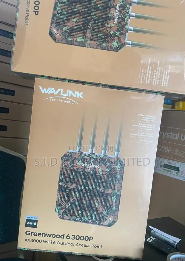 Blazing-Fast Outdoor Wifi 6 Mesh Extender - Wavlink Greenwood 6 · Photo 1