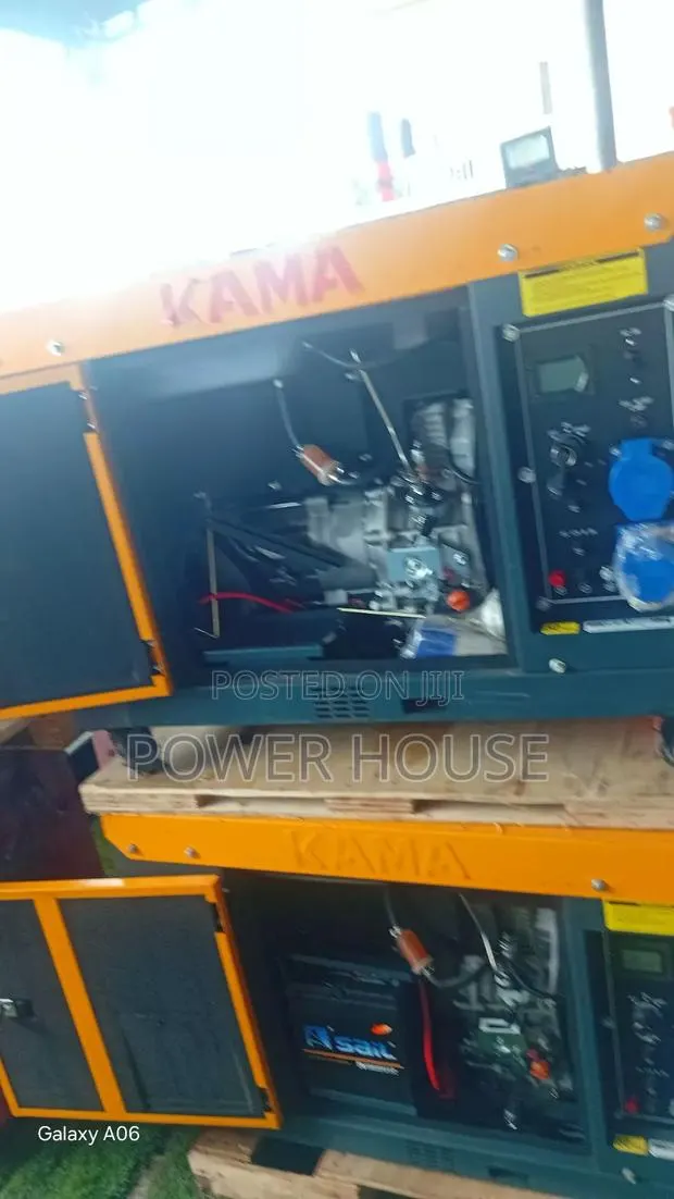 Reliable KAMA 15kVA Diesel Generator – High Performance, Low Fuel · Photo 1