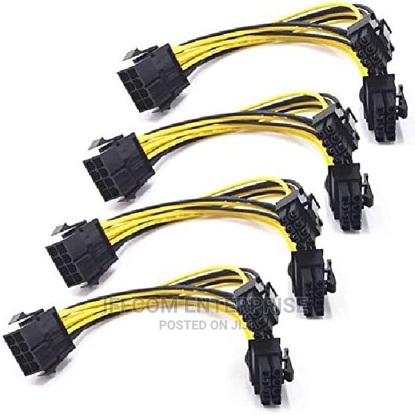8 Pins PCI Female to 8 Pins Male PCI Cable · Photo 1