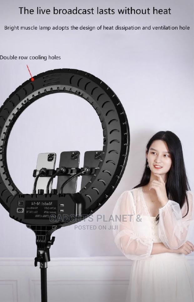 Led Fill Ring Light With Remote Cont. And Tripod Stand - 21” · Photo 4